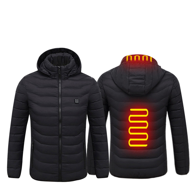 Beheizbare Daunenjacke für Herren und Damen - Leon