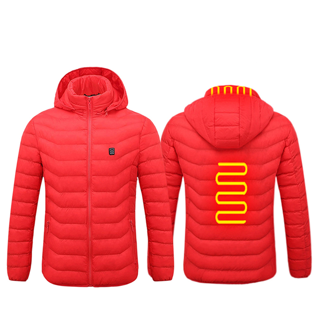 Beheizbare Daunenjacke für Herren und Damen - Leon