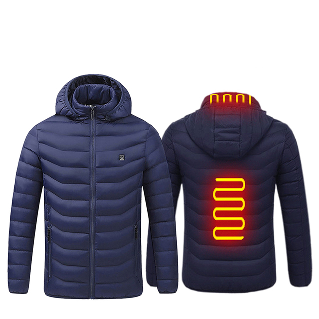 Beheizbare Daunenjacke für Herren und Damen - Leon