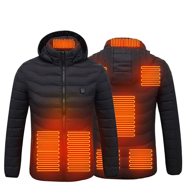 Beheizbare Daunenjacke für Herren und Damen - Leon