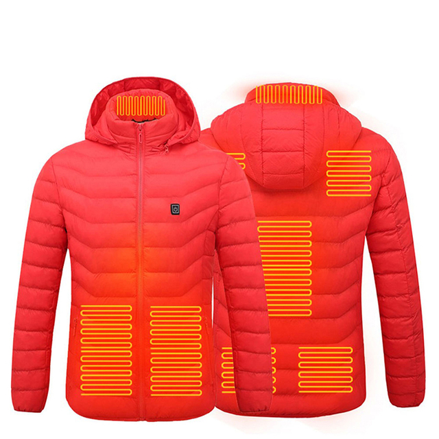 Beheizbare Daunenjacke für Herren und Damen - Leon