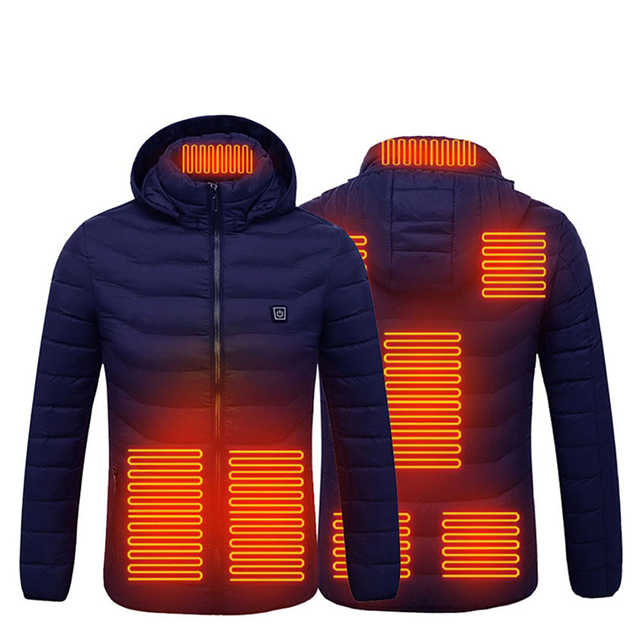 Beheizbare Daunenjacke für Herren und Damen - Leon
