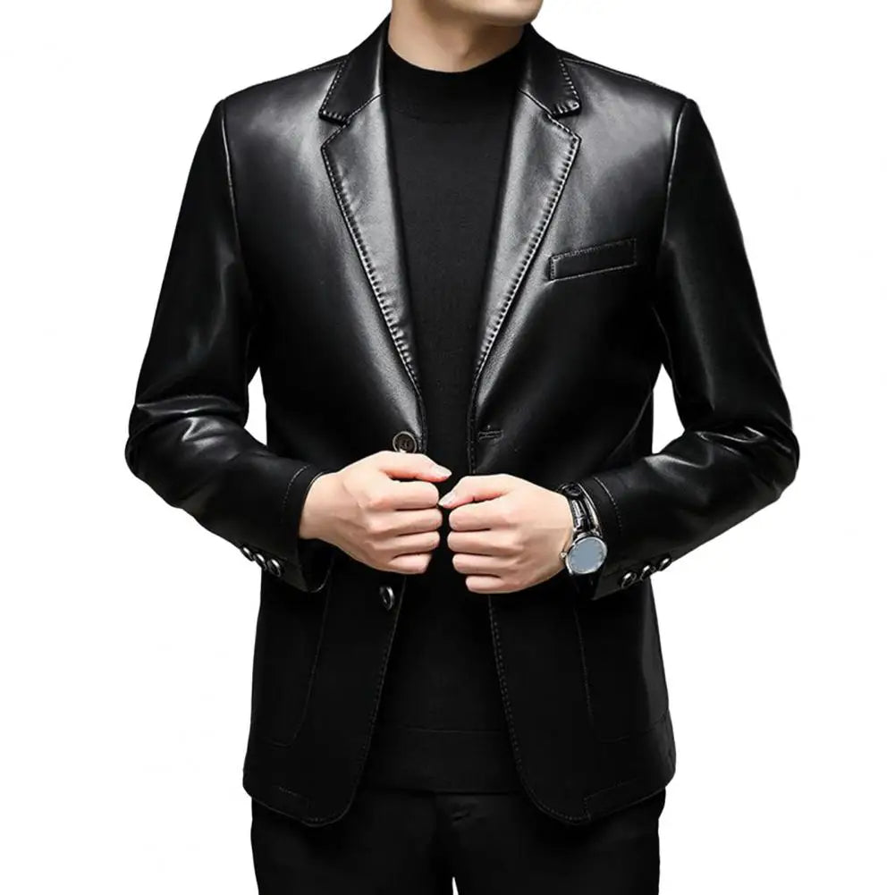 Elegantes Herren-Sakko aus Kunstleder - Conrad