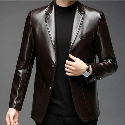 Elegantes Herren-Sakko aus Kunstleder - Conrad